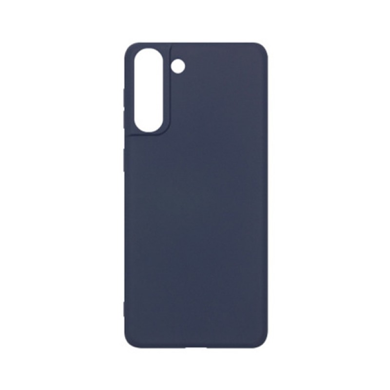 Soft Matt Case Back Cover (Samsung Galaxy S21) dark-blue
