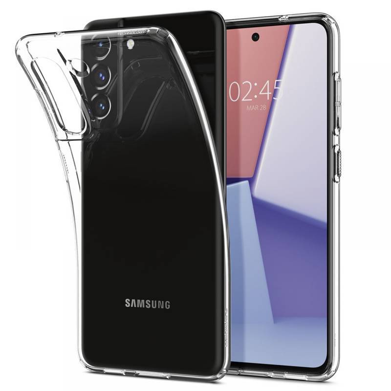 Spigen® Liquid Crystal™ ACS03055 Case (Samsung Galaxy S21 FE) crystal clear