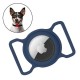 Θήκη Σιλικόνης με Κολάρο Σκύλου / Γάτας (Apple AirTag) blue