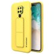 Wozinsky Kickstand Flexible Back Cover Case (Xiaomi Redmi Note 9) yellow