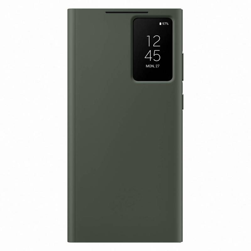 Samsung Smart View Wallet Case (EF-ZS918CG) (Samsung Galaxy S23 Ultra) khaki