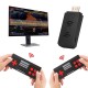 Retro Gaming TV Console D600 HDMI 800 Built-in Games x2 Controllers (black)