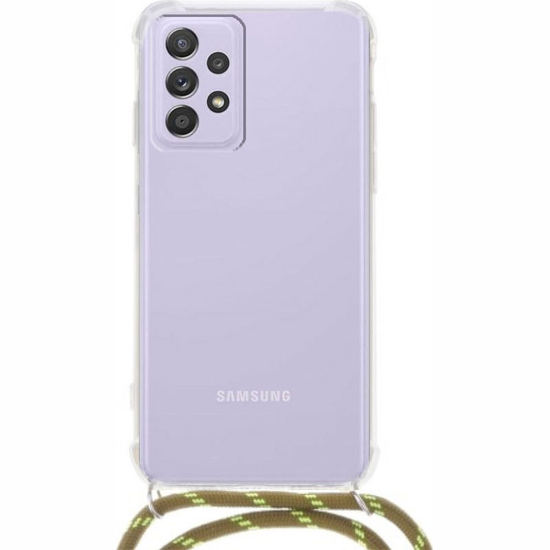 Cord Case με Κορδόνι Back Case (Samsung Galaxy A32 5G) green