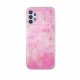 Gold Glam Back Cover Case (Samsung Galaxy A32 5G) pink