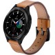 Tech-Protect Herms Λουράκι Δερμάτινο (Samsung Galaxy Watch 4 / 5) (40/42/44/45/46mm) brown