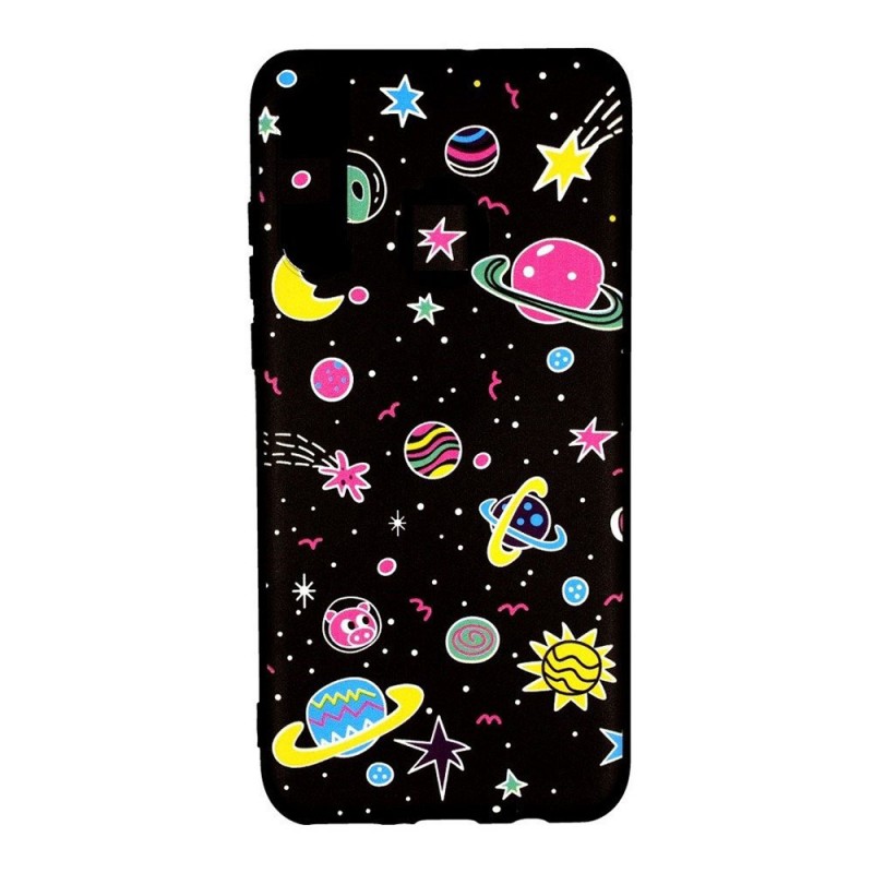 Slim Art Case Back Cover (Samsung Galaxy J4 Plus) saturn-pink