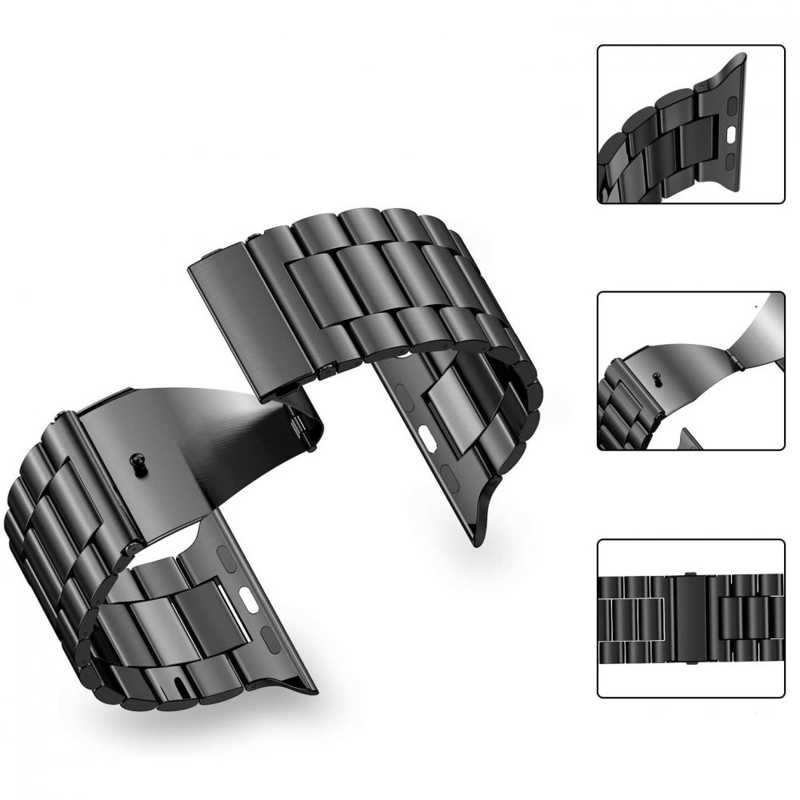 Tech-Protect Stainless Bracelet (Apple Watch All Models) (42/44/45/49mm) black