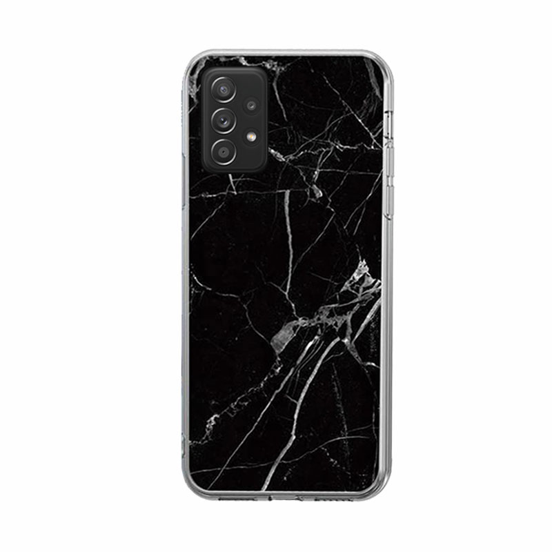 Wozinsky Marble Case Back Cover (Samsung Galaxy A72) black