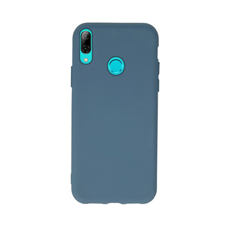 Soft Matt Case Back Cover (Huawei P Smart 2019) grey-blue