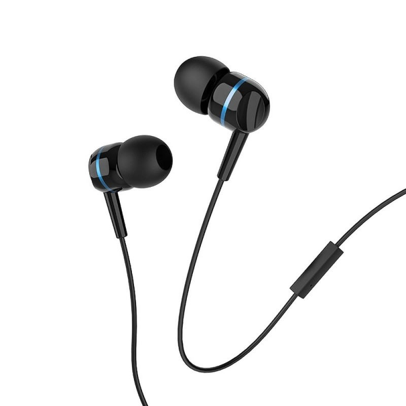 Ακουστικά Headphones Hoco Enlighten W24 + Handsfree (blue)