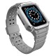 Armored Case with Band (Apple Watch 2 / 3 / 4 / 5 / 6 / SE) (42/44/45mm) grey