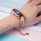 Μetal Elegant Bracelet (Xiaomi Mi Band 6 / 5 / 4 / 3) pink