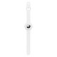 Silicone Flexible Wristband Case (Apple AirTag) white