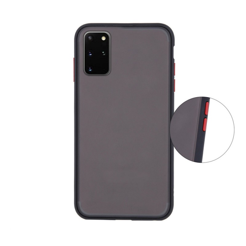 Colored Buttons Case Back Cover (Samsung Galaxy S20 Plus) black