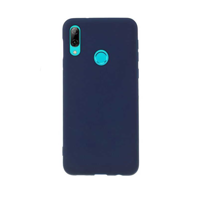 Soft Matt Case Back Cover (Huawei P Smart 2019) blue