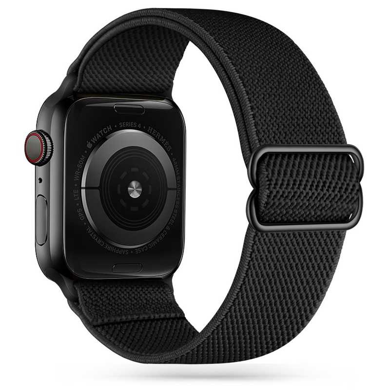 Tech-Protect Mellow Λουράκι Yφασμάτινο (Apple Watch All Models) (42/44/45/49mm) black