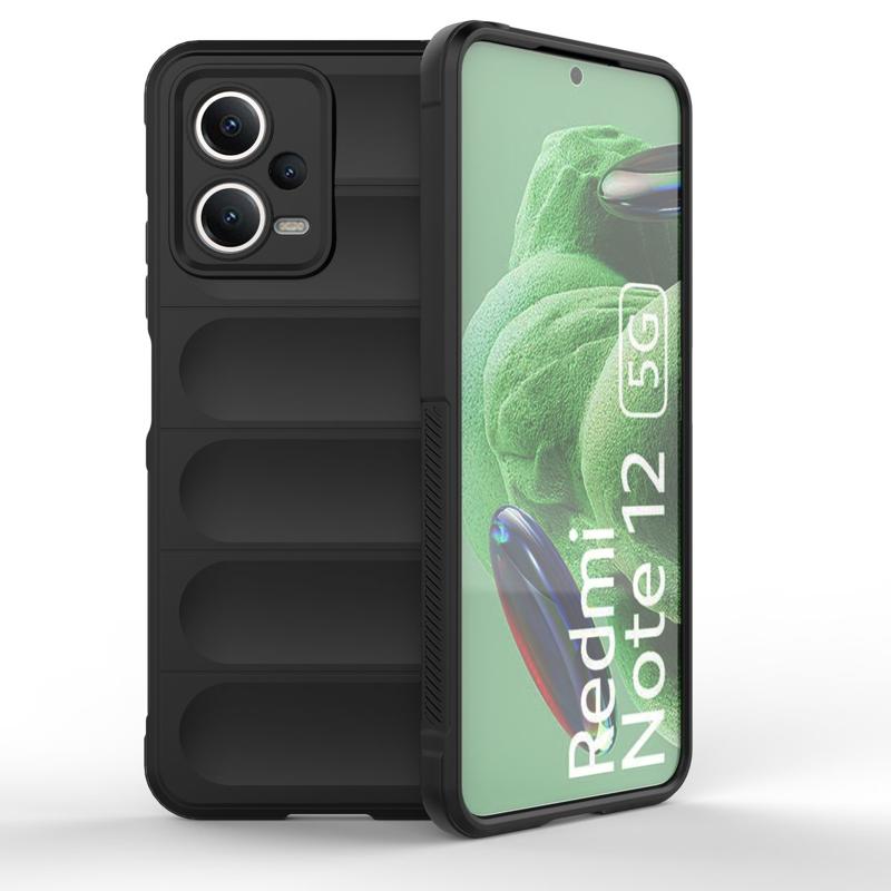 Silky Shield Back Cover Case (Xiaomi Poco X5 5G / Redmi Note 12 5G) black