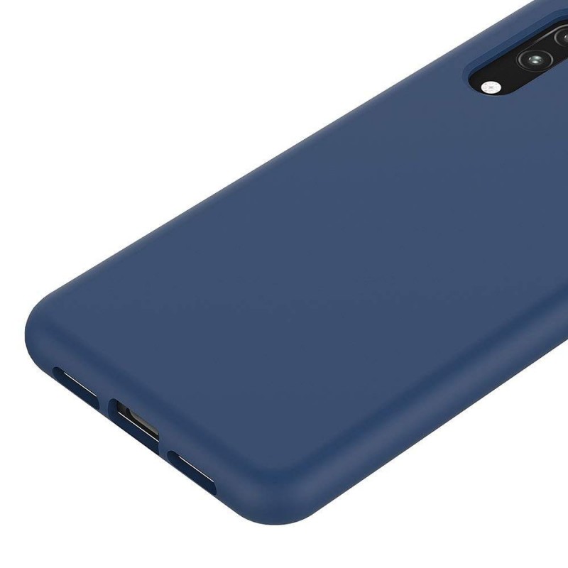 Silicone Soft Case Back Cover (Xiaomi Mi 10 / 10 Pro) blue