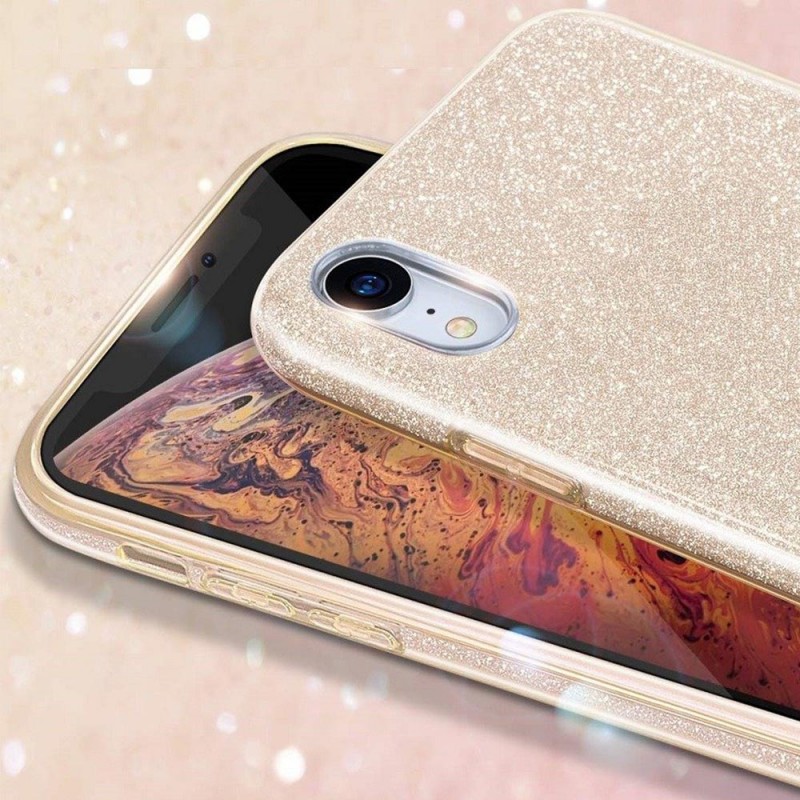 Wozinsky Glitter Case Back Cover (Xiaomi Redmi Note 8 Pro) gold