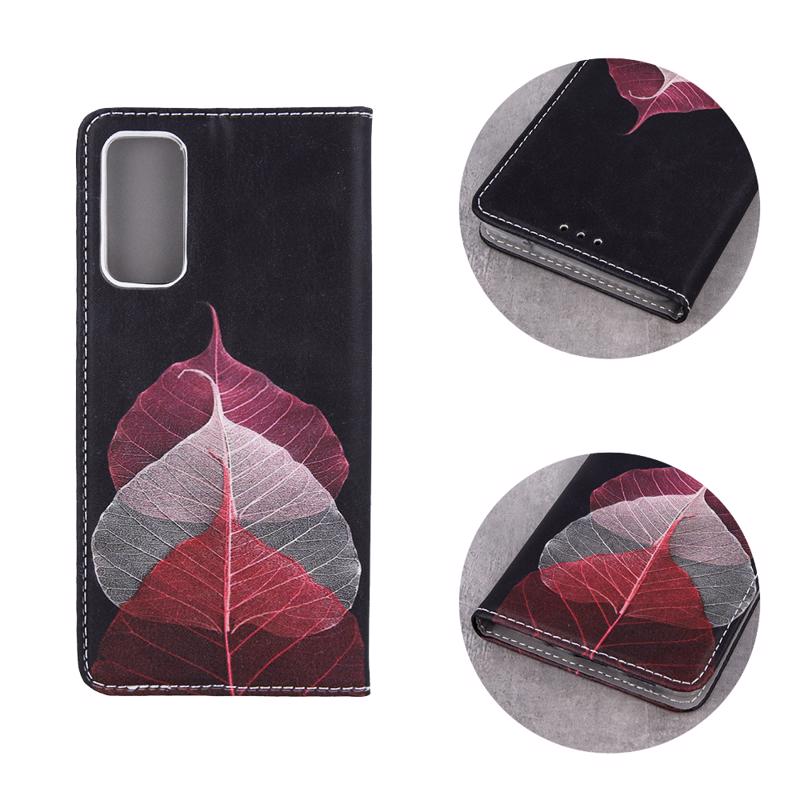 Smart Trendy Book Marble Case (Xiaomi Redmi 9) willow-leaves