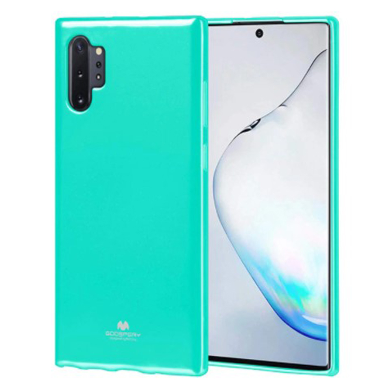 Goospery Jelly Case Back Cover (Samsung Galaxy Note 10 Plus) mint