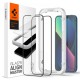 Spigen® GLAS.tR™ ALIGNmaster™ (x2Pack) Full Face Tempered (iPhone 13 Pro Max / 14 Plus) black