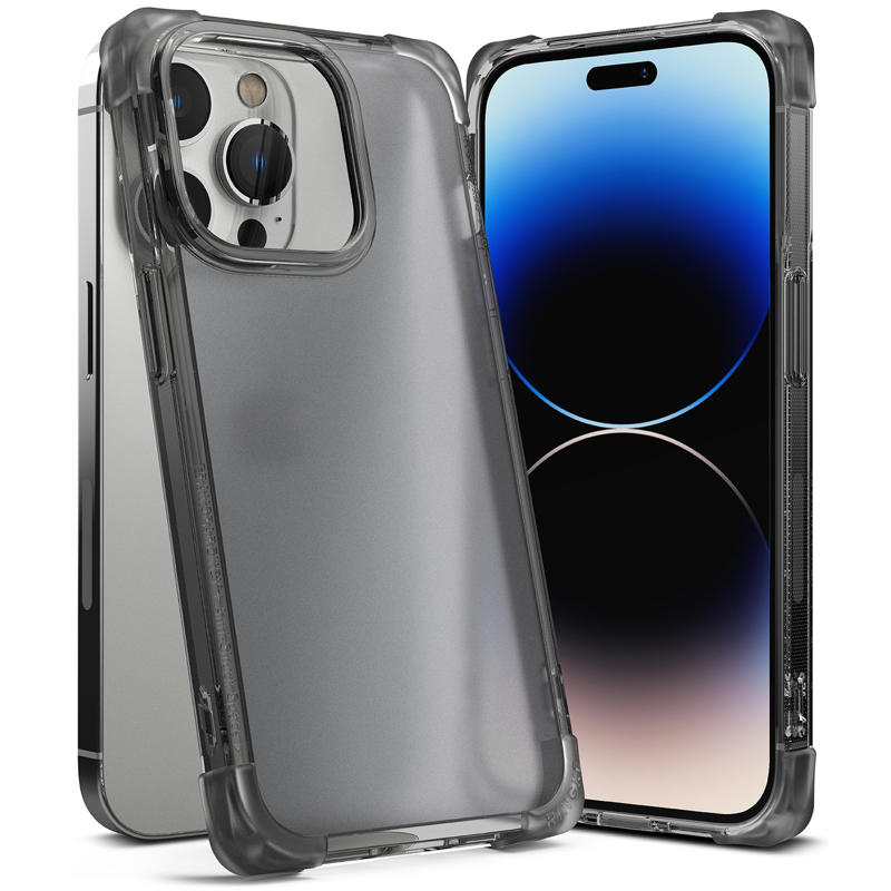 Ringke Fusion Bumper Back Case (iPhone 14 Pro Max) gray