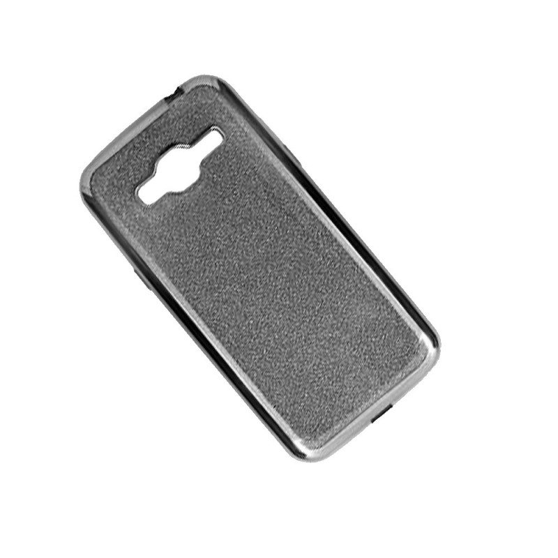Electro Glitter Case Back Cover (Samsung Galaxy J3 2016) grey