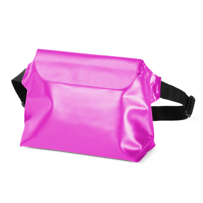 Waterproof Waist Pouch Τσαντάκι Μέσης Αδιάβροχo (pink)