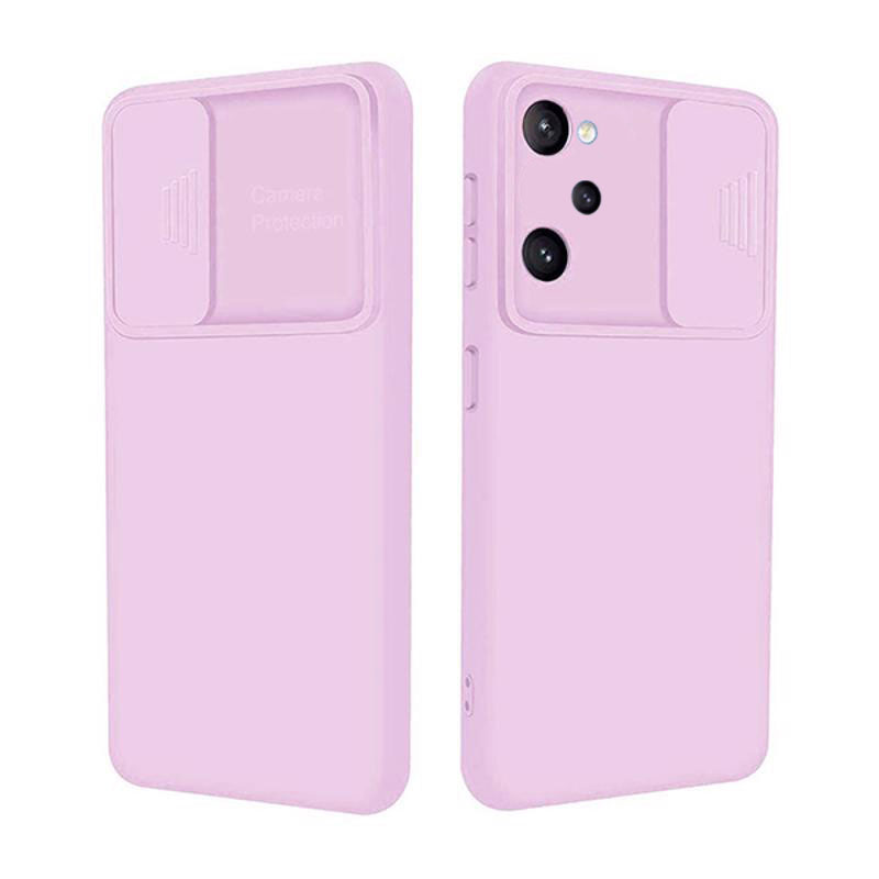 Nexeri Cam Slider Case Back Cover (Realme 9i) purple