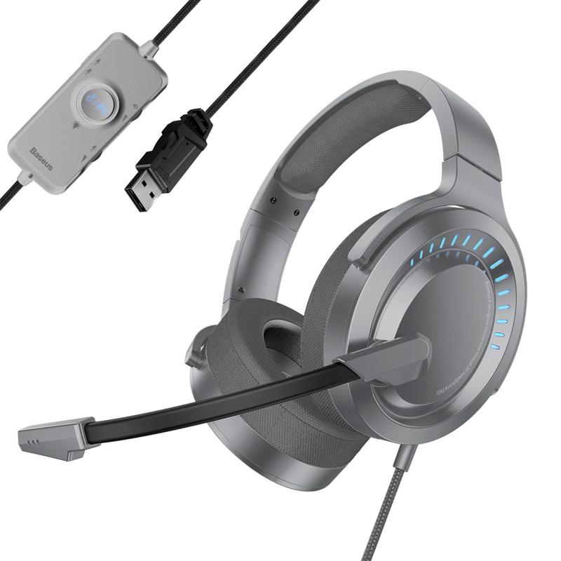 Baseus D05 GAMO USB Gaming Headset (NGD05-01) gray Baseus D05 GAMO USB Gaming Headset (NGD05-01) gray