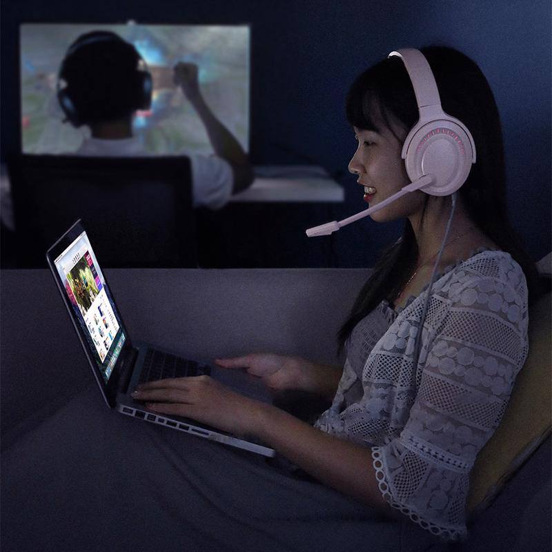 Baseus D05 GAMO USB Gaming Headset (NGD05-01) gray Baseus D05 GAMO USB Gaming Headset (NGD05-01) gray