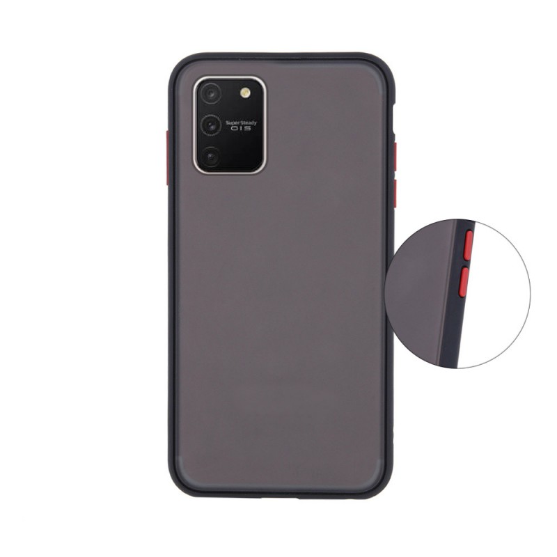 Colored Buttons Case Back Cover (Samsung Galaxy S10 Lite) black