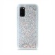 Liquid Crystal Glitter Armor Back Cover (Samsung Galaxy S20 FE) silver