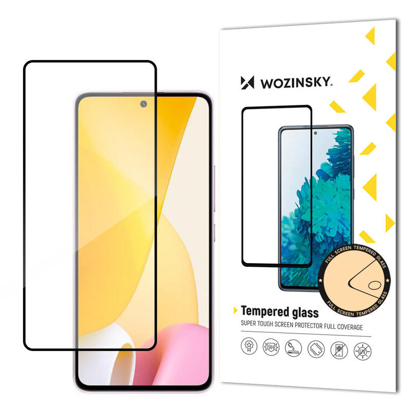 Wozinsky Tempered Glass Full Glue And Coveraged (Xiaomi 12 Lite) black