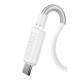 Dudao Wall Charger Dual 5V/2.4A + Micro Usb Cable (A2EU-M) white