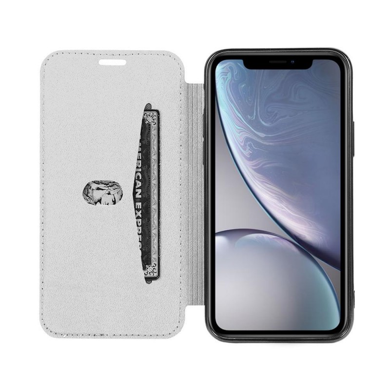 Electro Book Case (Huawei P40 Lite) silver