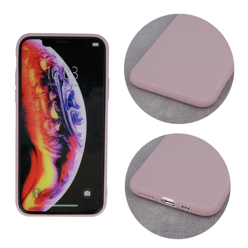 Soft Matt Case Back Cover (Xiaomi Poco F3 / Mi 11i) pink