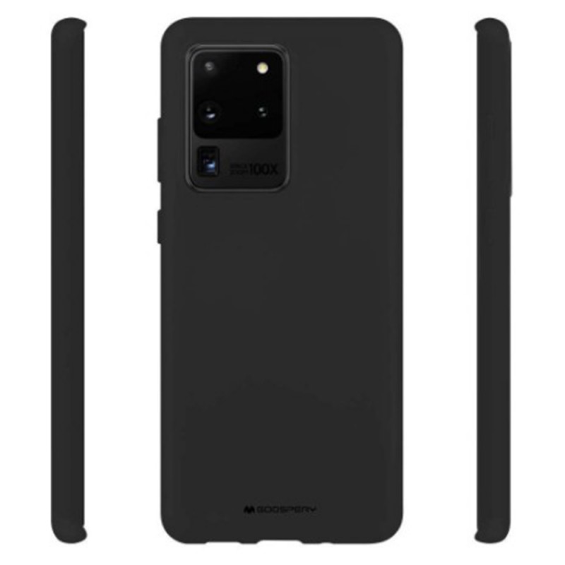 Goospery Soft Feeling Back Cover (Samsung Galaxy S20 Plus) black