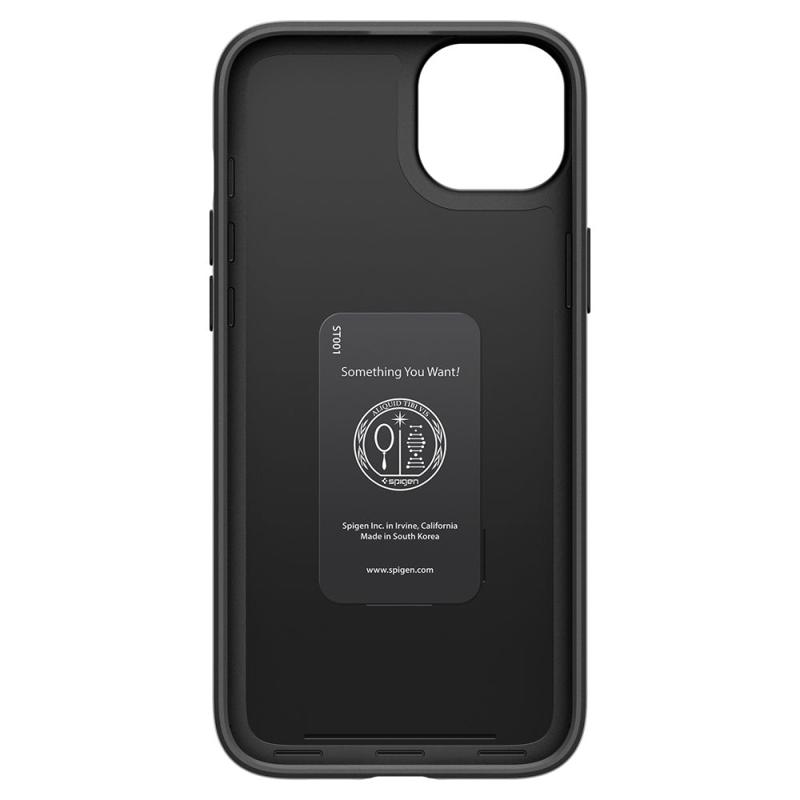 Spigen® Thin Fit™ ACS06639 Case (iPhone 15 Plus) black