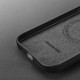 Dux Ducis Grit Leather Case (iPhone 14 Pro Max) black
