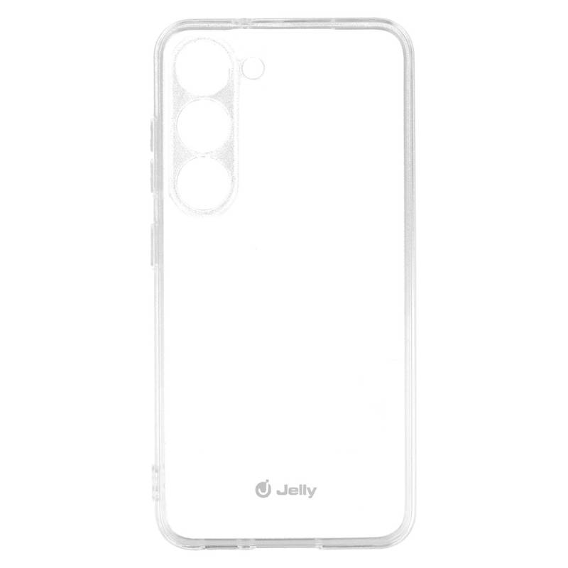 Silicone Jelly Back Case (Samsung Galaxy S23) clear