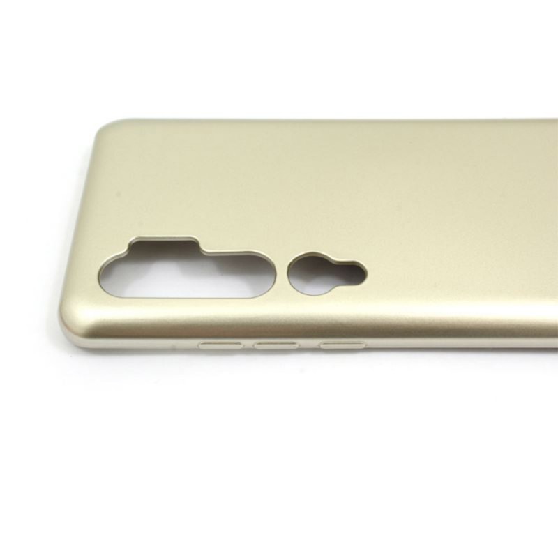 Goospery Jelly Case Back Cover (Xiaomi Mi Note 10 / 10 Pro) gold