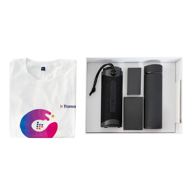 Tronsmart 9th Anniversary T7 Bluetooth Speaker / Thermos / T-shirt (black)