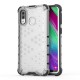 Honeycomb Armor Shell Case (Samsung Galaxy A40) clear