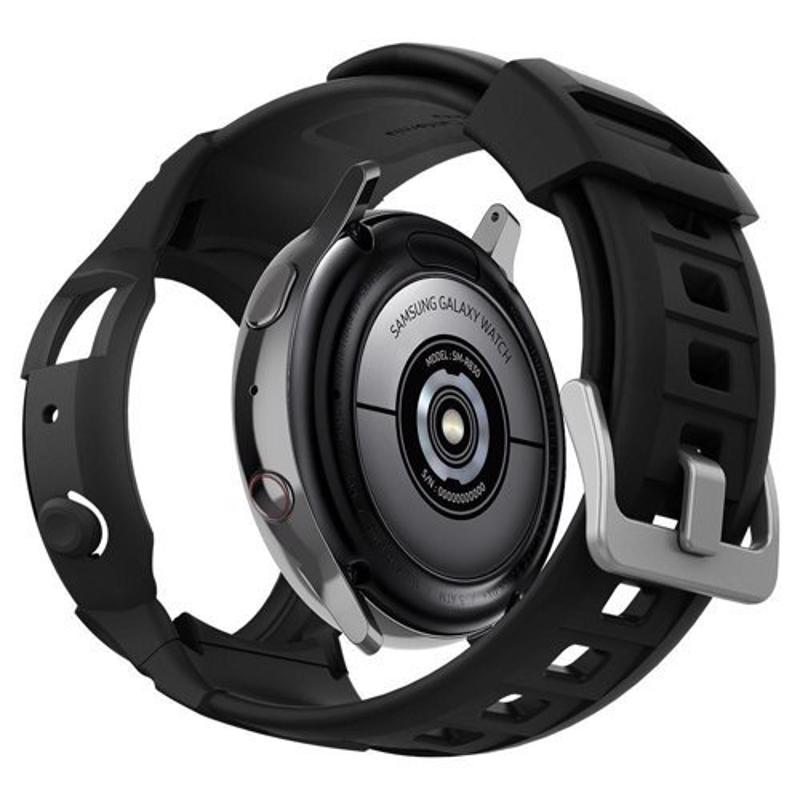 Spigen® Rugged Armor Pro™ ACS02066 Bezel Case (Samsung Galaxy Watch Active2) (44mm) matte black