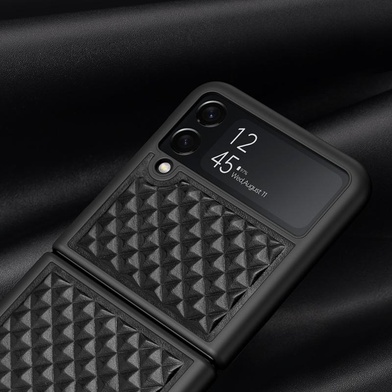 Dux Ducis Venice Leather Case (Samsung Galaxy Z Flip 4) black