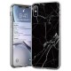 Wozinsky Marble Case Back Cover (iPhone 11) black