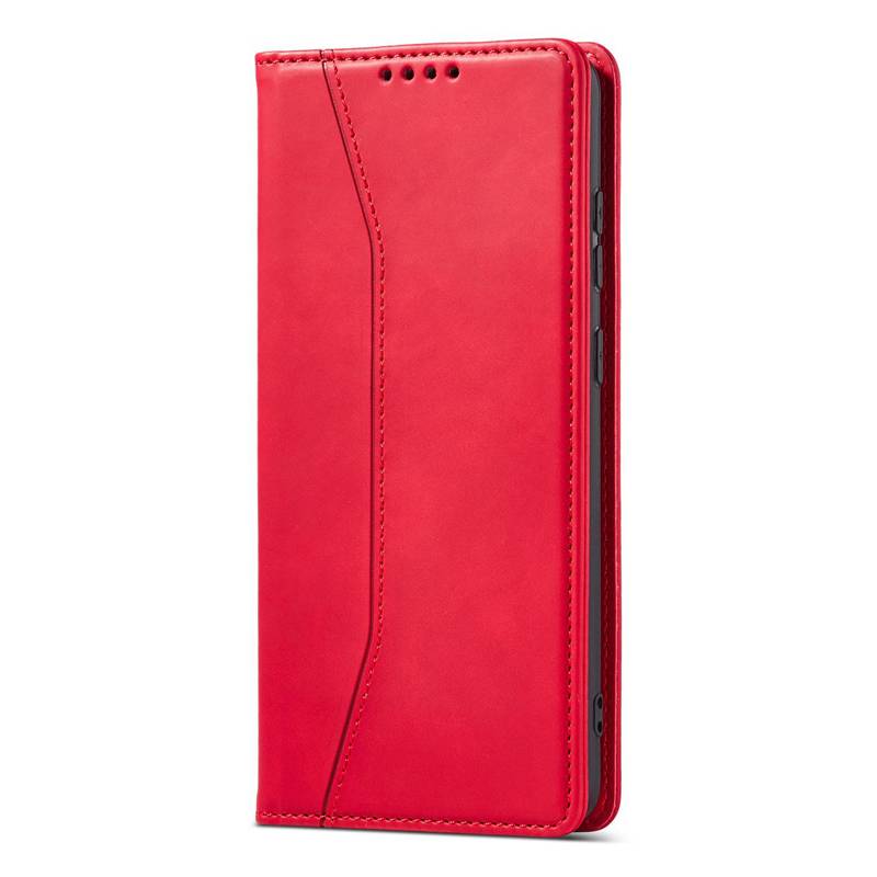 Magnet Fancy Wallet Case (Samsung Galaxy A52 / A52s) red