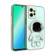 Astronaut 3D Silicone Back Cover Case (Xiaomi Redmi Note 12 4G) mint